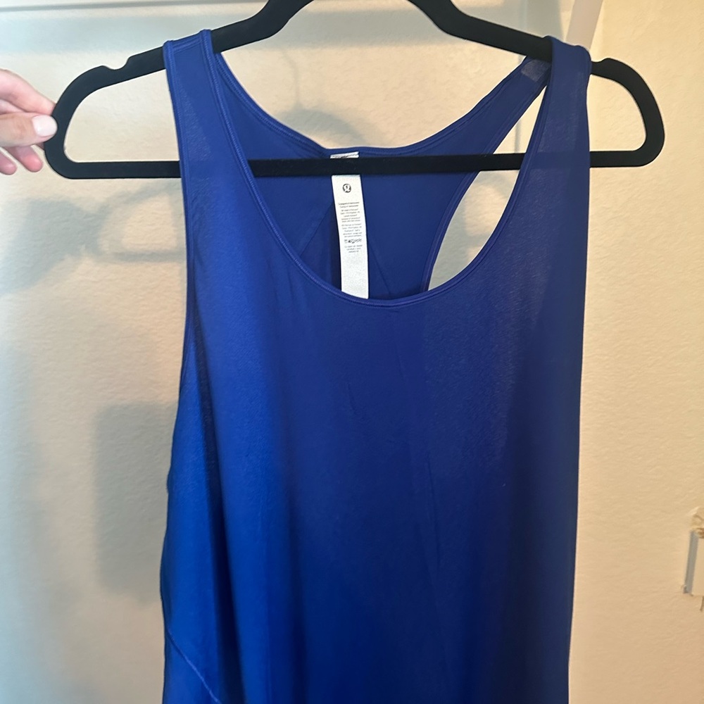 Lululemon Essential Tank *Pleated LARK 14